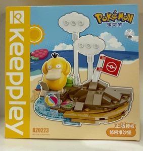 Keeppley Pokemon Licencia Psyduck Construye Un Castillo de Arena Bloque de Construcción Nuevo K20223 - Imagen 1 de 6