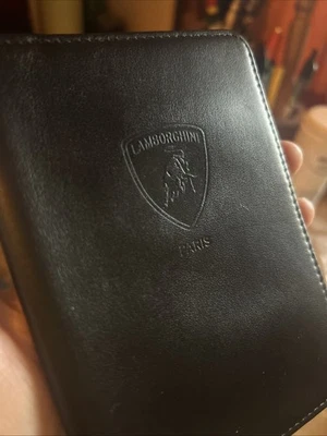Maroquinerie Porte Carte Grise Lamborghini - Photo 1/4