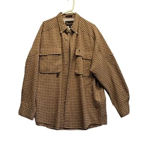 Mens Browning Long Roll Up Sleeve Button Up Vented Shirt XL 301-25335 - Picture 1 of 6