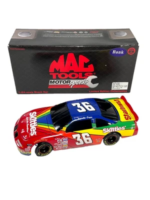 1997 MAC Tools/Action, Derrike Cope #36, Pontiac Grand Prix Race Car Bank, 1:24 - Image 1 of 4