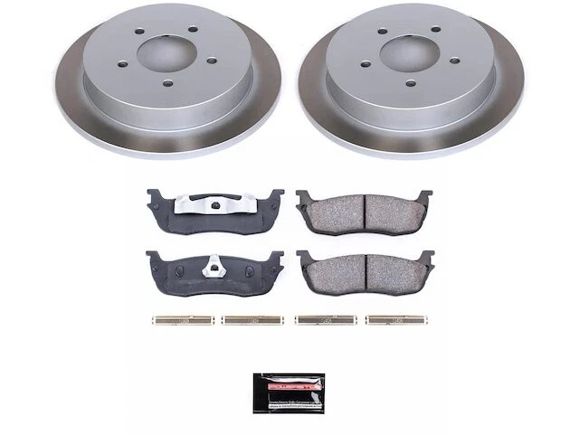 Rear Brake Pad and Rotor Kit For 1998-2000 Lincoln Navigator 1999 GB446MV - Изображение 1 из 1