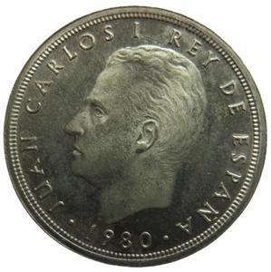 1980 Spain 50 Pesetas Coin - Picture 1 of 3