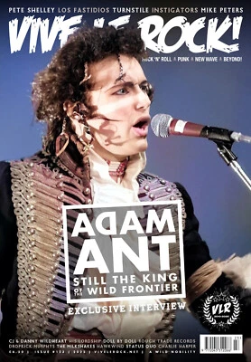 VIVE LE ROCK Magazine No. 123 - Adam Ant, Mike Peters, UK Subs, : June 2025