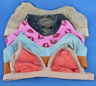 Lote de sutiã Urban Outfitters sem fio sem forro Bralette tamanho pequeno #A9164 - Imagem 1 de 4