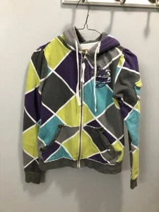 Sudadera con capucha multicolor Billabong cremallera talla S - Imagen 1 de 7