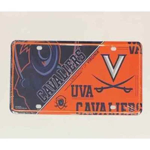 Virginia Cavaliers Metall Nummernschild Rahmen College offizielles Logo Team - Bild 1 von 1