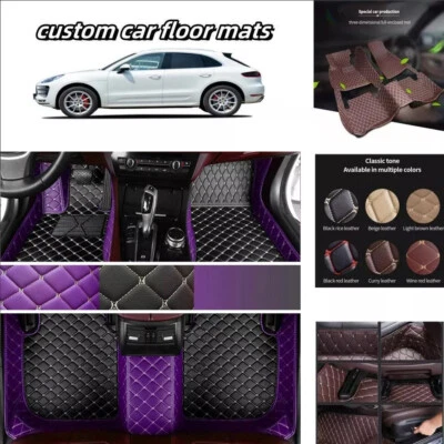 For Rolls-Royce Phantom Ghost All-weather Carpets Waterproof Luxury Floor Mats Foto 1 de 4