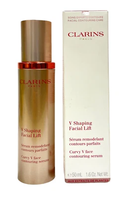 Suero contorno facial Clarins V Shaping Facial Lift Curvy V (50 ml/1,6 oz) NUEVO Foto 1 de 3