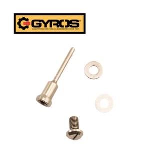 Mandril NUEVO-GYROS, vástago de 1/8" - acero inoxidable, se adapta a los orificios de árbol de 1/4""."80-18105 - Imagen 1 de 2