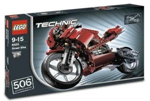 c LEGO 8420 - LEGO TECHNIC - STREET BIKE (senza scatola e senza istruzioni) - Picture 1 of 2