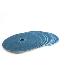 Discos de borde de circonio S7R - 7"" x 7/8"" 120 grano - cantidad: 50 ((2 CAJAS) - Imagen 1 de 12