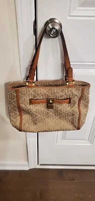 Vintage Ralph Lauren Brown Signature Bag - Imagem 1 de 4