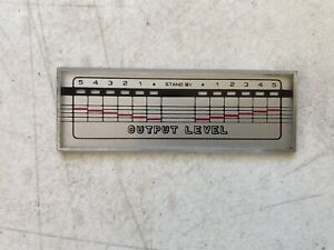 OVERLAY DISPLAY METER FOR VINTAGE BOOMBOX Lasonic TRC-920