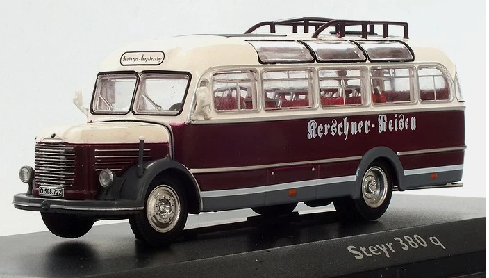  DIE CAST ATLAS CLASSIC COLLECTION COACHES Steyr 380q  Bus 1/72 [121] - Immagine 1 di 1