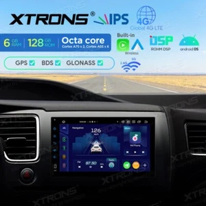 XTRONS TIXA745L AUTORADIO GPS CAR TABLET 2 DIN Android 14 WI-FI 6GB Carplay Auto - Picture 1 of 13