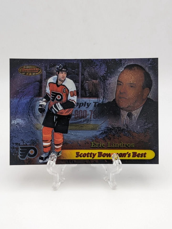 💥 1998-99 Bowman's Best Scotty Bowman's Best #SB5 Eric Lindros - Image 1 of 2