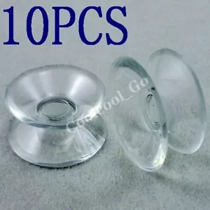 10x Transparent Stark PVC Doppelsauger Doppelseitige Saugnapf 20mm - Picture 1 of 3