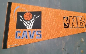 Vintage 1990s Cleveland Cavs Cavaliers NBA Wincraft 30 X 12 Pennant Textured - Picture 1 of 3