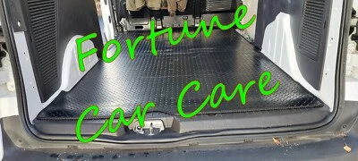 FOR FORD TRANSIT CONNECT LWB 2014-ON REAR TAILORED RUBBER MAT in 3MM & 5MM THICK - Image 1 of 4