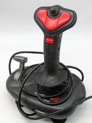 Saitek AceMaster 18 Joystick ThrustMaster Flight Control für PC / MS-DOS - Bild 1 von 4