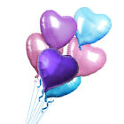  25 Pcs Herz Dekor Ballons Zur Verlobungsfeier Blaue Herzballons
