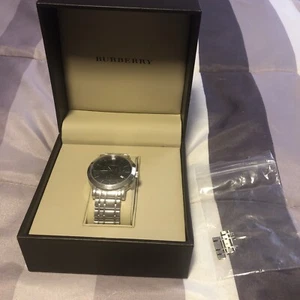 ✨Burberry Chronograph BU1360 Men's Wristwatch - Picture 1 of 4