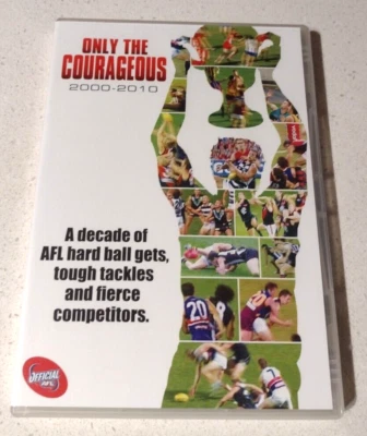 Only The Courageous DVD Like New AFL Highlights  - Image 1 of 2