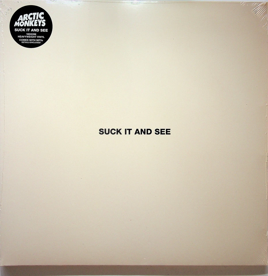 THE ARCTIC MONKEYS- Suck It And See LP (NEW SEALED 180g Vinyl) Black Treacle etc - Image 1 of 2