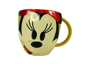 Mousewares Mug Red Yellow Minnie Mouse 3D Coffee Mug Disney Face Character - Imagen 1 de 9