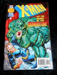 ¡Marvel Comics X-MAN a manos de la ABOMINACIÓN! Vol 1 No 20 Octubre 1996 - Imagen 1 de 2