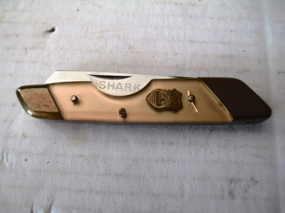 ELK HORN SURIGAL 1980 TAYLOR CUTLERY JAPAN FOLDING KNIFE - Image 1 of 4