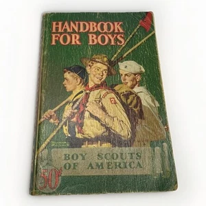 Manual revisado BSA para niños 1ª edición 36ª impresión 1943 tapa dura BO-390 - Imagen 1 de 8