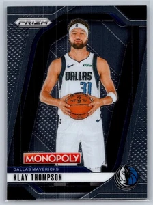 2024-25 Panini Prizm Monopoly Klay Thompson #51 Dallas Mavericks - Picture 1 of 2