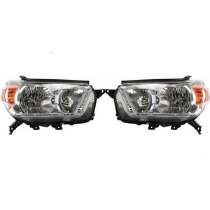 Pair LH RH Halogen Headlights fits TOYOTA 10-13 4RUNNER LIMITED SR5 - Picture 1 of 3