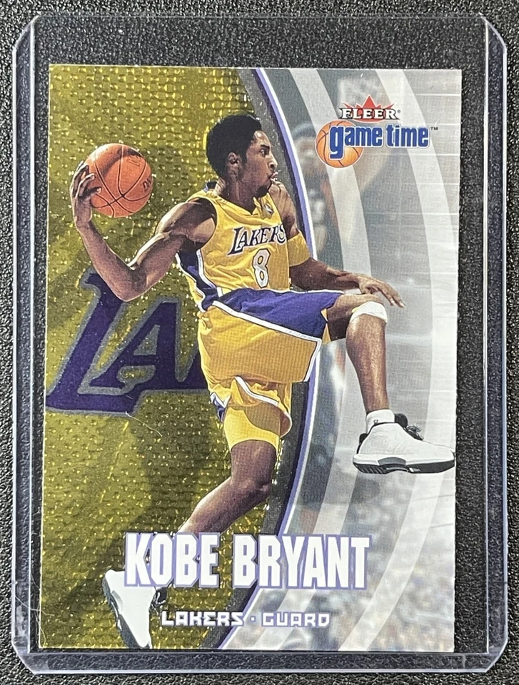 KOBE BRYANT 2000-01 FLEER GAME TIME BASKETBALL #3 LAKERS - Image 1 of 2