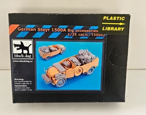 1/35 BLACK DOG GERMAN STEYR 1500A BIG ACCESSORIES STOWAGE SET #T35042 NEW RESIN - Picture 1 of 1