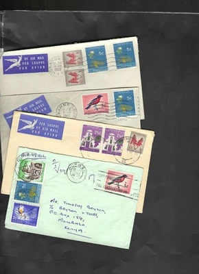 COLONIAS BRITÁNICAS-SUDÁFRICA-CUBIERTAS-FDC-LOTE DE 24-CACHETS-CANCELACIONES!!-#37 Foto 1 de 4