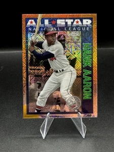 2025 Topps Series 2 Silver Pack Mojo - Hank Aaron All-Star - Green /99 Braves - Picture 1 of 3