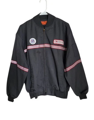 Vintage Northwest Airlines Mechanic Bomber Jacket CINTAS Made USA Men XL Uniform - Image 1 of 4