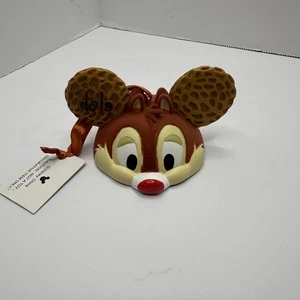 Cappello Orecchio Disney Parks Chip o Dale Ornamento Natale LE 6500 Artista Firmato Nuovo con etichette - Foto 1 di 7