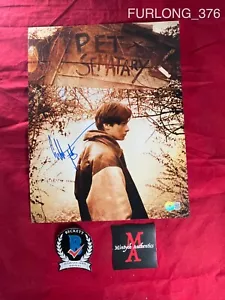 EDWARD FURLONG AUTOGRAPHED SIGNED 11x14 PHOTO! PET SEMATARY 2! BECKETT COA! - Picture 1 of 3
