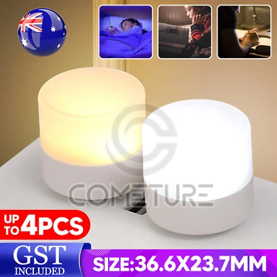 UPTO 4X USB LED Light Bulb Night Light Camping Portable Book Reading LED Lamp 5V - image 1 of 4
