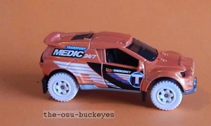 2012 Matchbox Loose Quick Sander Orange Transport Medic Emergency TM Very Cool - Picture 1 of 1