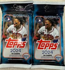 2024 Topps Series 1 Baseball Monster Packs from The Box - 2 Blue 