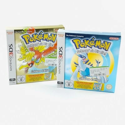 Nintendo 3DS Spiel : Pokemon Silberne Edition Downloadcode - NEU NEW OVP - Bild 1 von 4