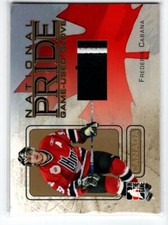 2006-07 ITG Heroes and Prospects National Pride Gold #NP03 Frederik Cabana *#/10