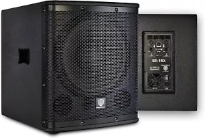 PRORECK 15 inch 2000W P.M.P.O Active Powered PA DJ Subwoofer with Class-D Amp - Picture 1 of 9
