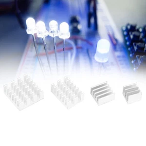 20pcs Aluminum Heat Sink CPU With Adhesive For Raspberry Pi 2/3/4 3b 4B - Afbeelding 1 van 10