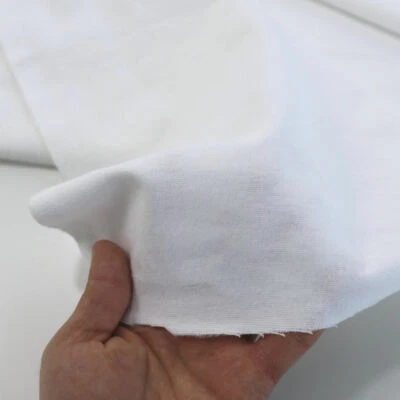 50cm Molton-Stoff 100% BIO Baumwollstoff Kleidung Deko Vorhang Stoffe Meterware - Bild 1 von 2