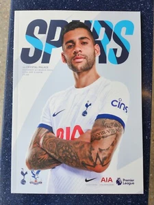 NEW!! Tottenham Hotspur (Spurs) v Crystal Palace 02.03.24 - Matchday Programme - Picture 1 of 2
